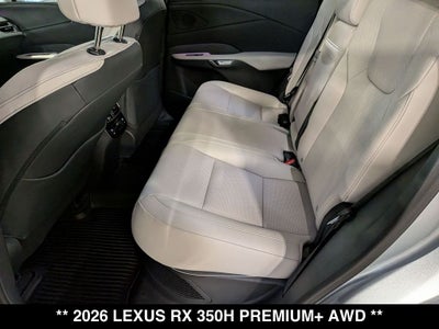 2026 Lexus RX 350h