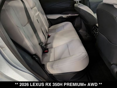 2026 Lexus RX 350h