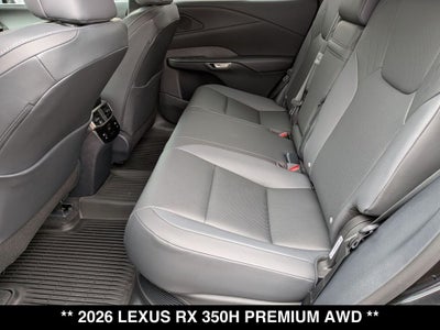 2026 Lexus RX 350h Premium