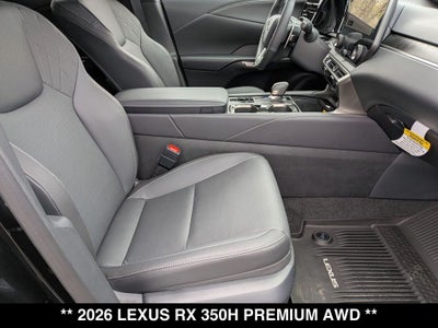 2026 Lexus RX 350h Premium
