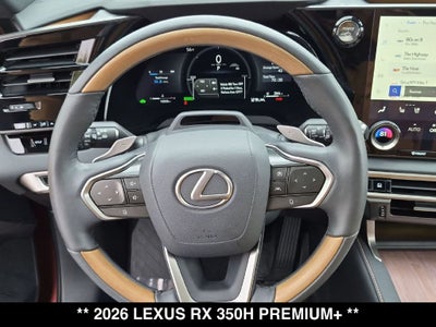 2026 Lexus RX 350h Premium+