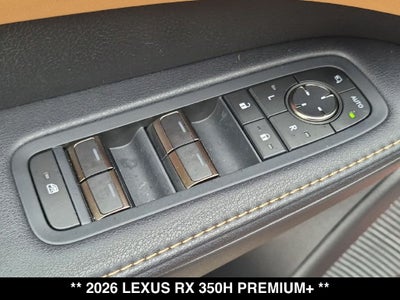 2026 Lexus RX 350h Premium+