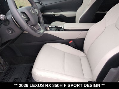 2026 Lexus RX 350h