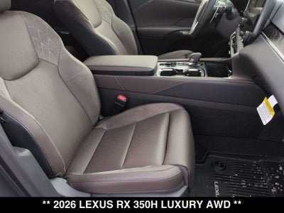 2026 Lexus RX 350h Luxury