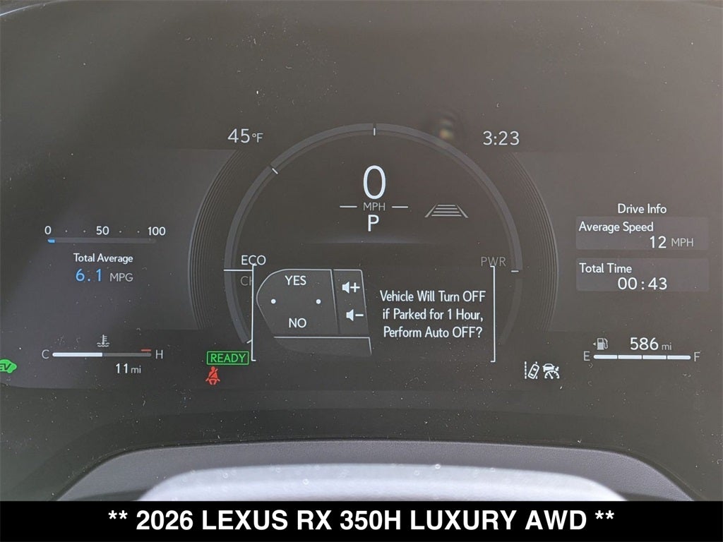 2026 Lexus RX LUXURY