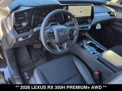 2026 Lexus RX PREMIUM PLUS