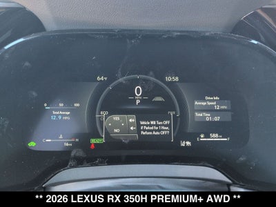 2026 Lexus RX PREMIUM PLUS