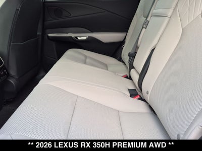 2026 Lexus RX PREMIUM