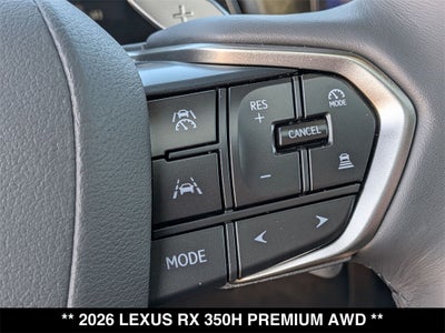 2026 Lexus RX PREMIUM