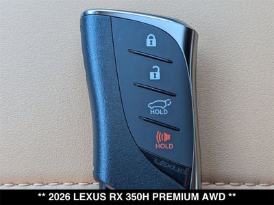 2026 Lexus RX PREMIUM