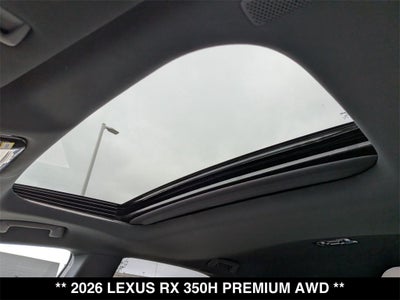 2026 Lexus RX PREMIUM