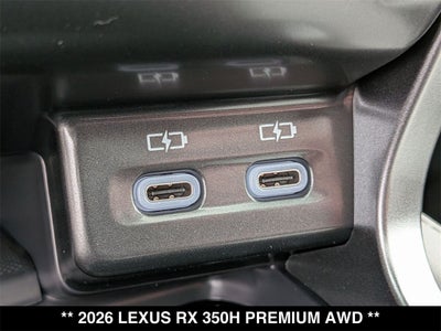 2026 Lexus RX PREMIUM