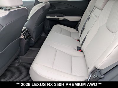 2026 Lexus RX PREMIUM
