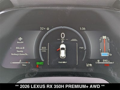 2026 Lexus RX PREMIUM PLUS