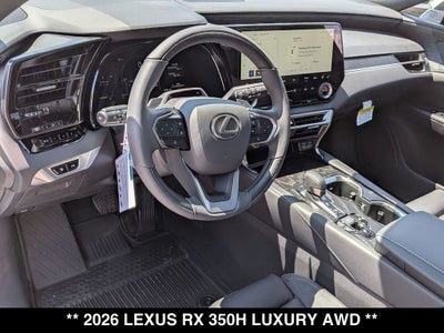 2026 Lexus RX LUXURY