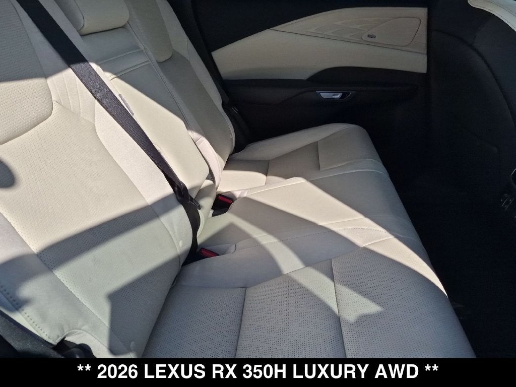 2026 Lexus RX LUXURY