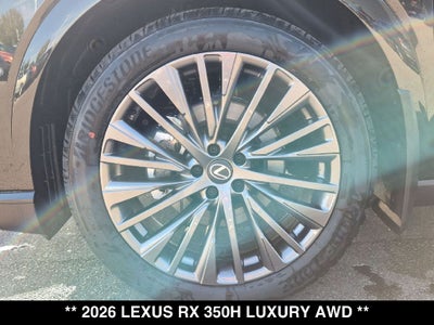 2026 Lexus RX LUXURY