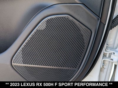 2023 Lexus RX F SPORT PERFORMANCE AWD