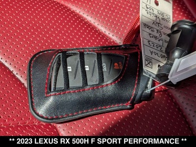 2023 Lexus RX F SPORT PERFORMANCE AWD