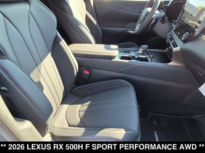 2026 Lexus RX F SPORT PERFORMANCE AWD