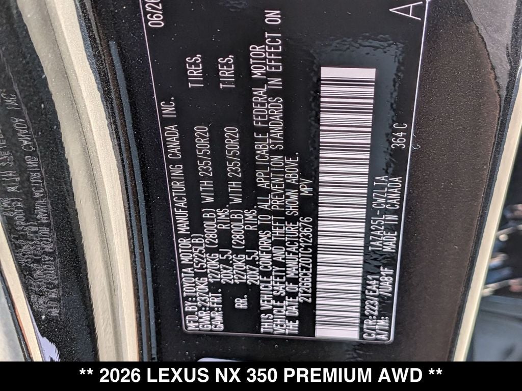 2026 Lexus NX PREMIUM