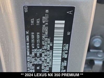 2024 Lexus NX 350 Premium