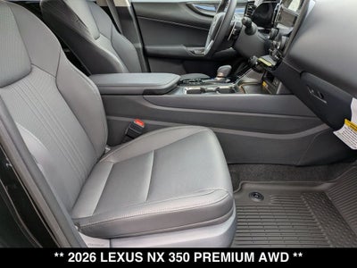 2026 Lexus NX 350 Premium