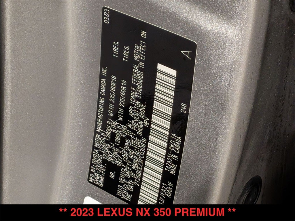 2023 Lexus NX PREMIUM