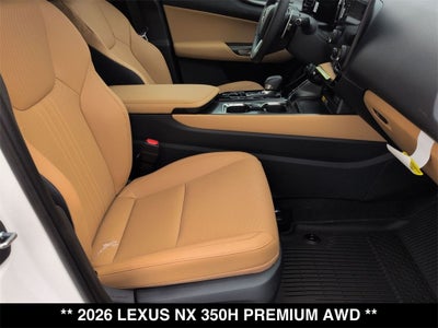 2026 Lexus NX 350h Premium