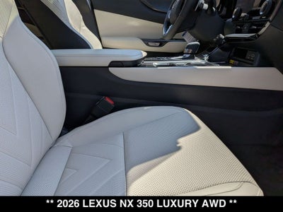 2026 Lexus NX LUXURY AWD