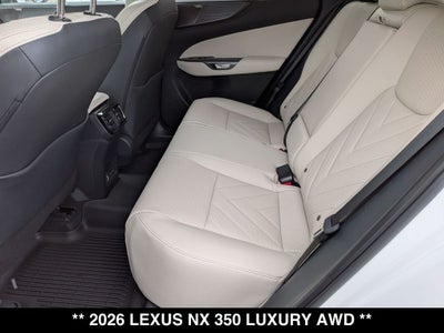 2026 Lexus NX 350 Luxury