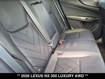 2026 Lexus NX LUXURY AWD