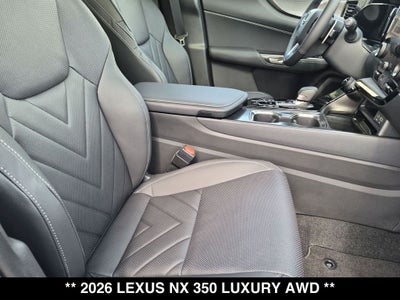 2026 Lexus NX LUXURY AWD
