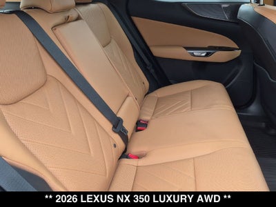 2026 Lexus NX LUXURY AWD