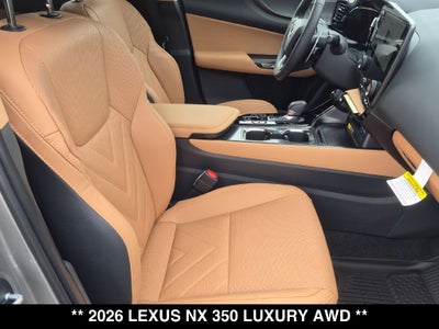 2026 Lexus NX LUXURY AWD