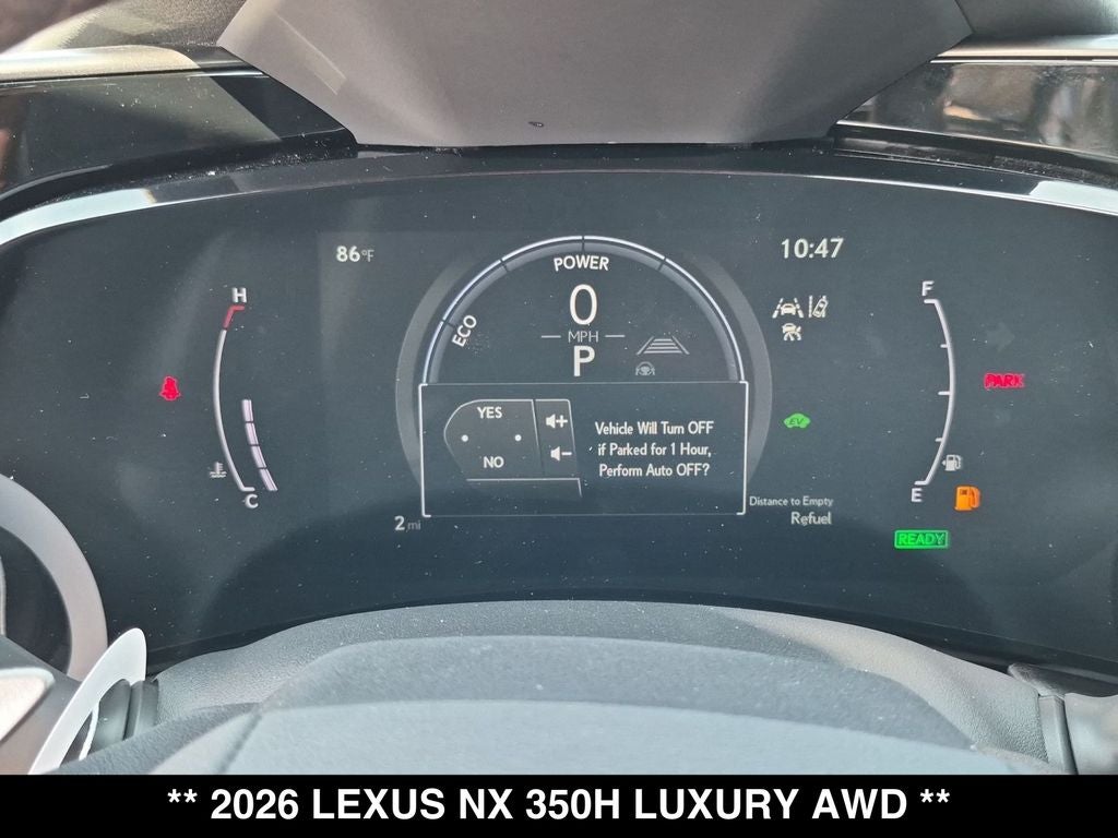 2026 Lexus NX 350h Luxury