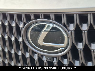 2026 Lexus NX LUXURY AWD
