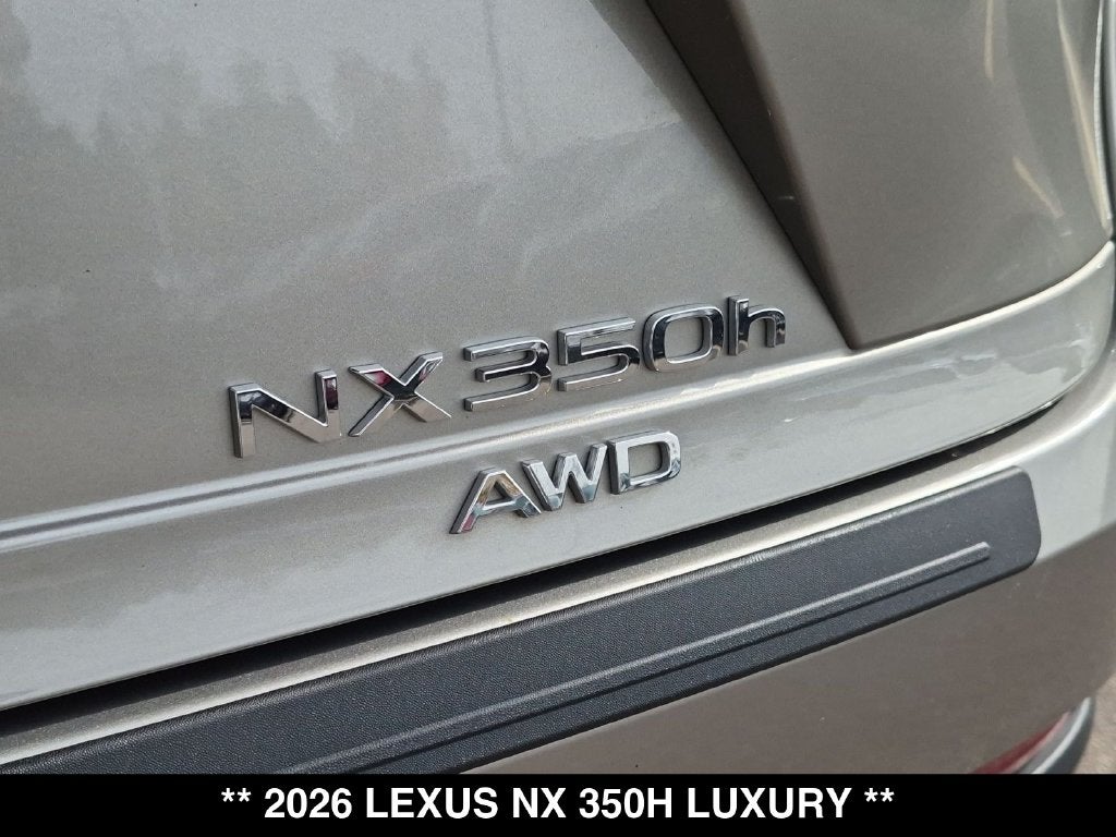 2026 Lexus NX LUXURY AWD