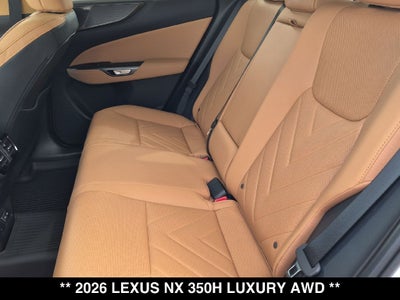 2026 Lexus NX LUXURY AWD