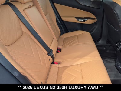 2026 Lexus NX LUXURY AWD