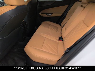 2026 Lexus NX LUXURY AWD