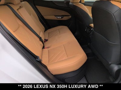 2026 Lexus NX LUXURY AWD