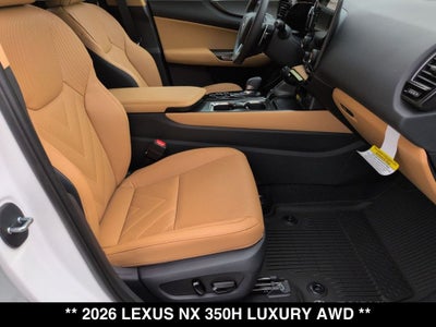 2026 Lexus NX LUXURY AWD