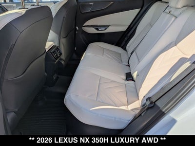 2026 Lexus NX 350h Luxury