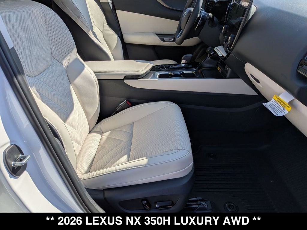2026 Lexus NX 350h Luxury