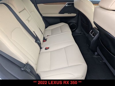 2022 Lexus RX AWD