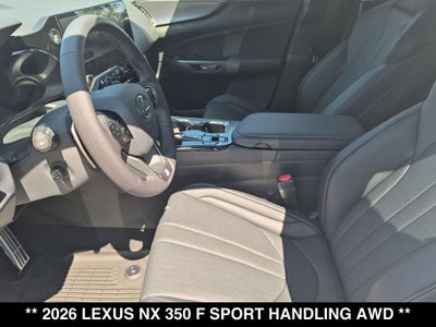 2026 Lexus NX F SPORT HANDLING AWD