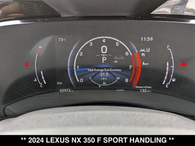 2024 Lexus NX 350 F SPORT Handling