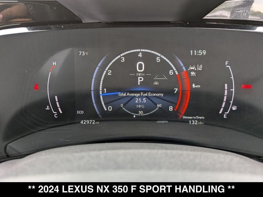 2024 Lexus NX 350 F SPORT Handling