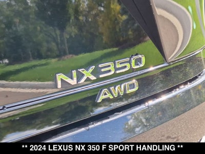 2024 Lexus NX F SPORT HANDLING AWD